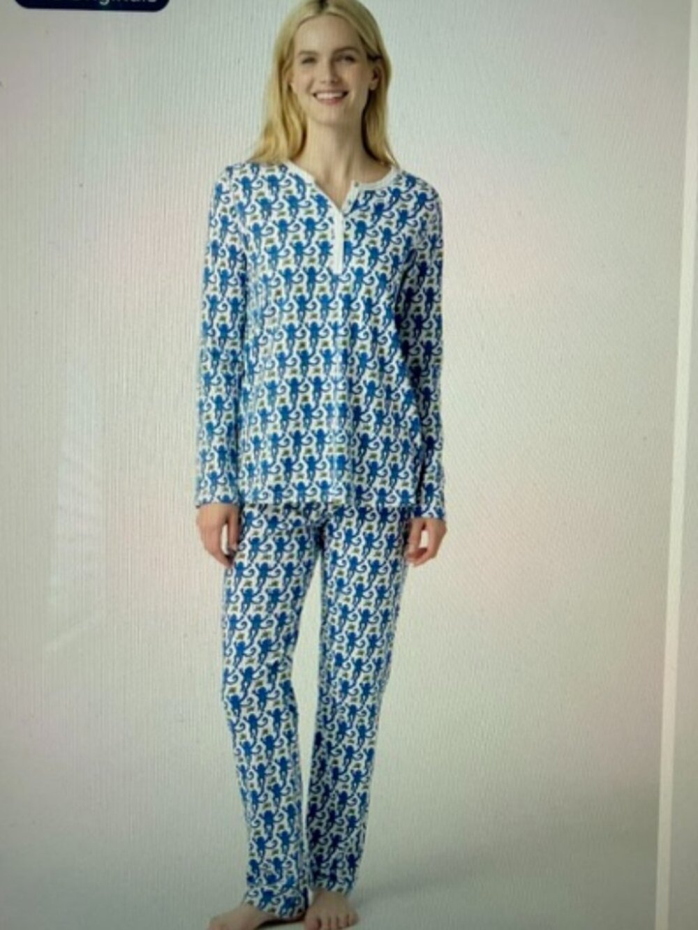 Roller Rabbit Signature Monkey Pajamas - Picture 8 of 8